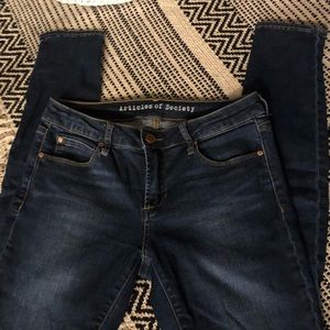 Articles of Society dark skinny jeans